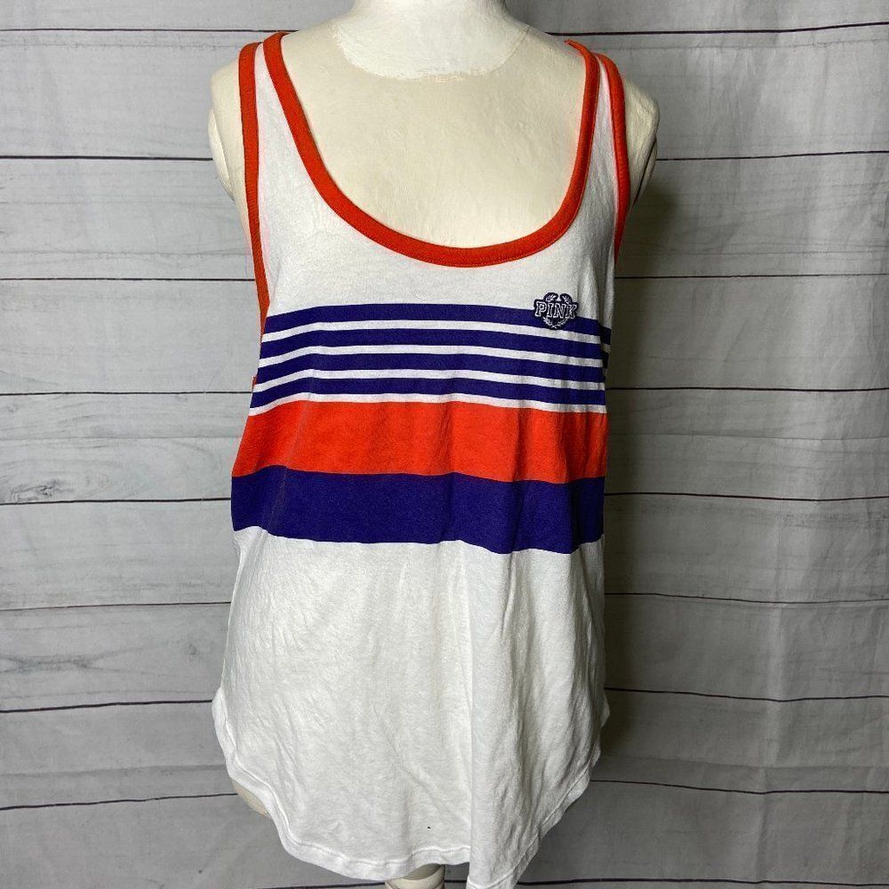 3/$25 PINK Victoria's Secret racerback tank Large